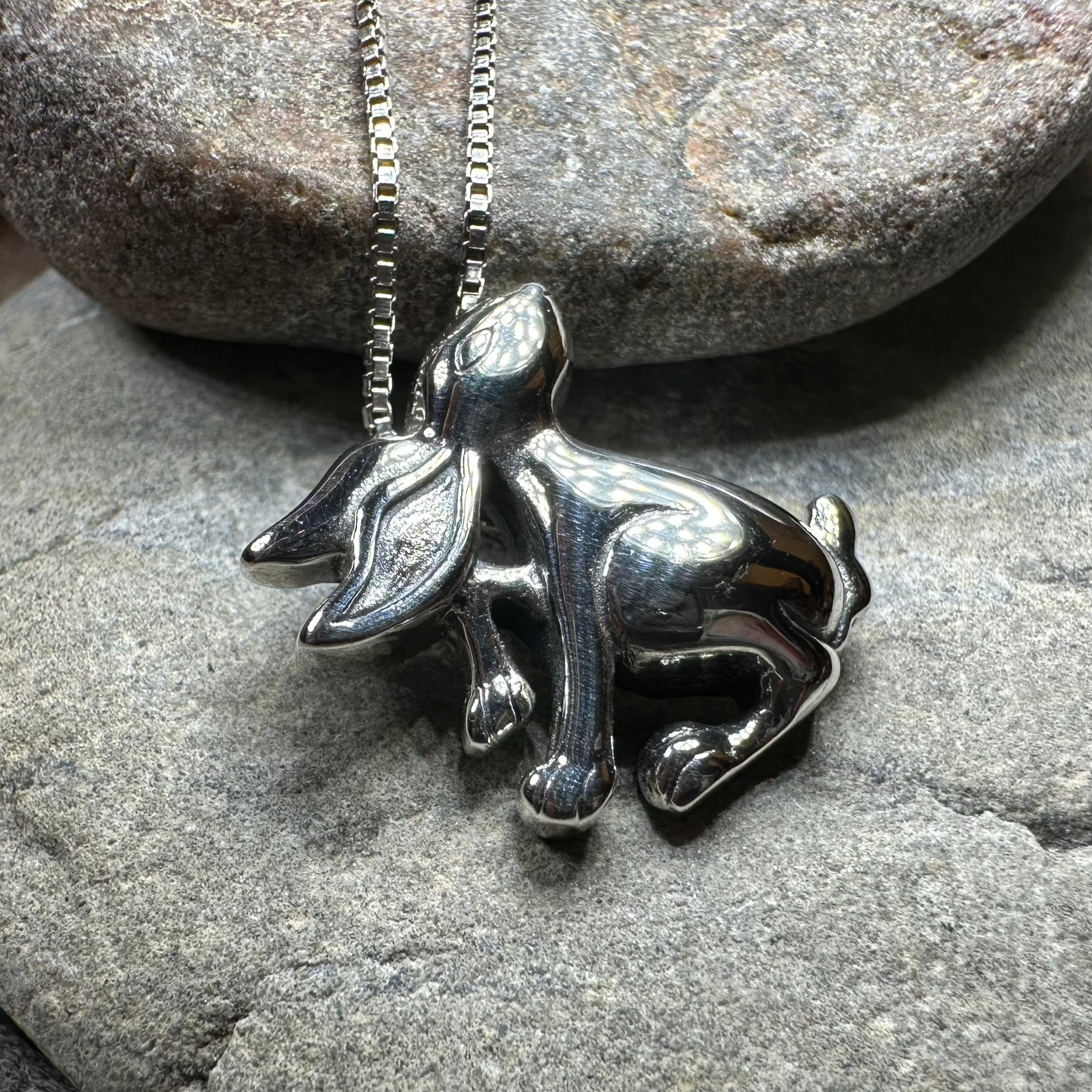Willow Rabbit Necklace