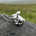 Willow Rabbit Necklace