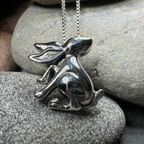 Willow Rabbit Necklace