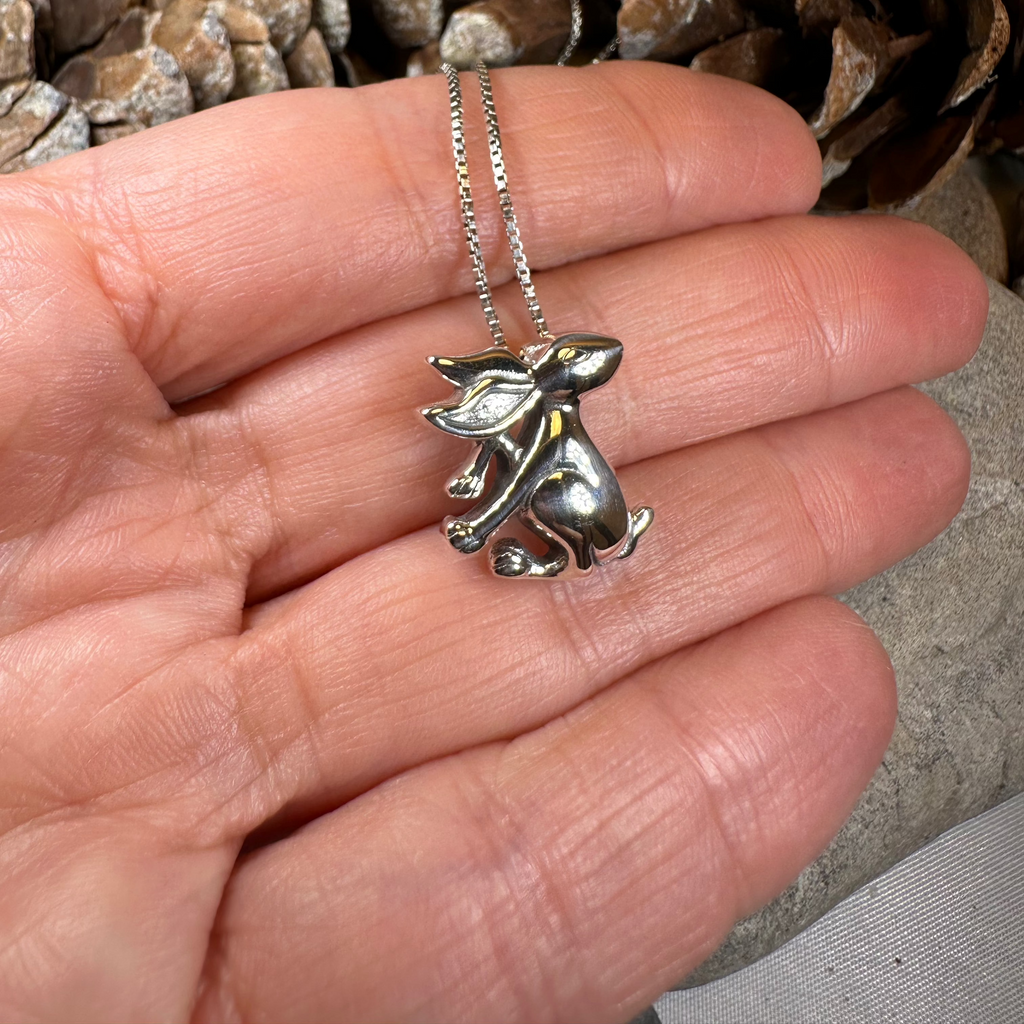 Willow Rabbit Necklace