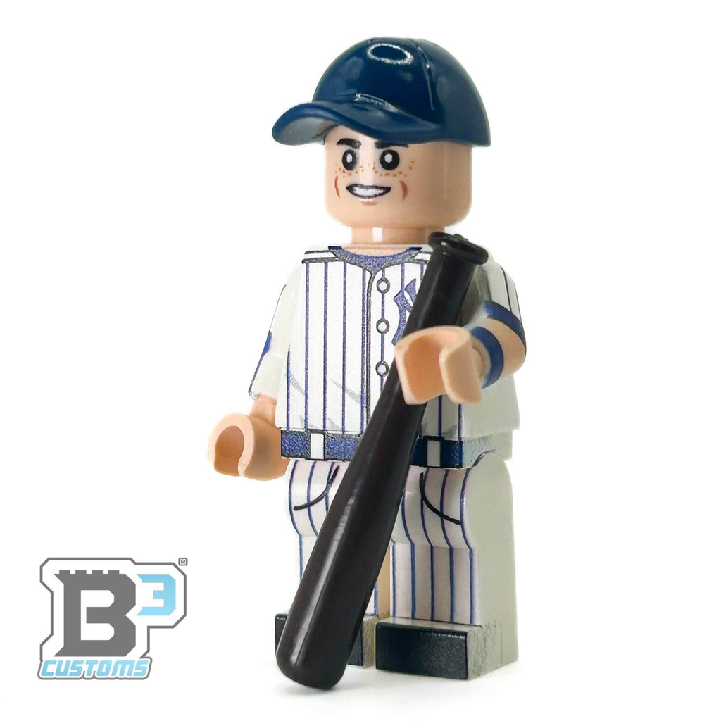 #99 Judge NY Baseball Player Minifig - B3 Customs - 