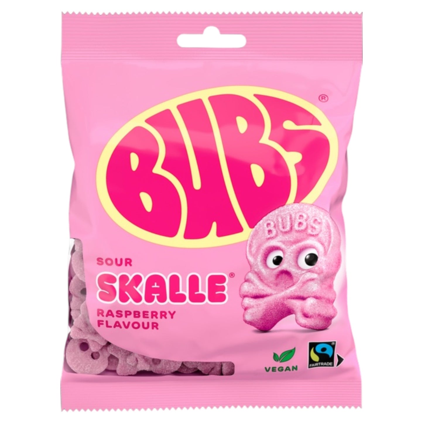 Bubs Cool Raspberry Skulls (Sweden)