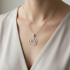 Celtic Trinity Knot AA Sobriety Necklace