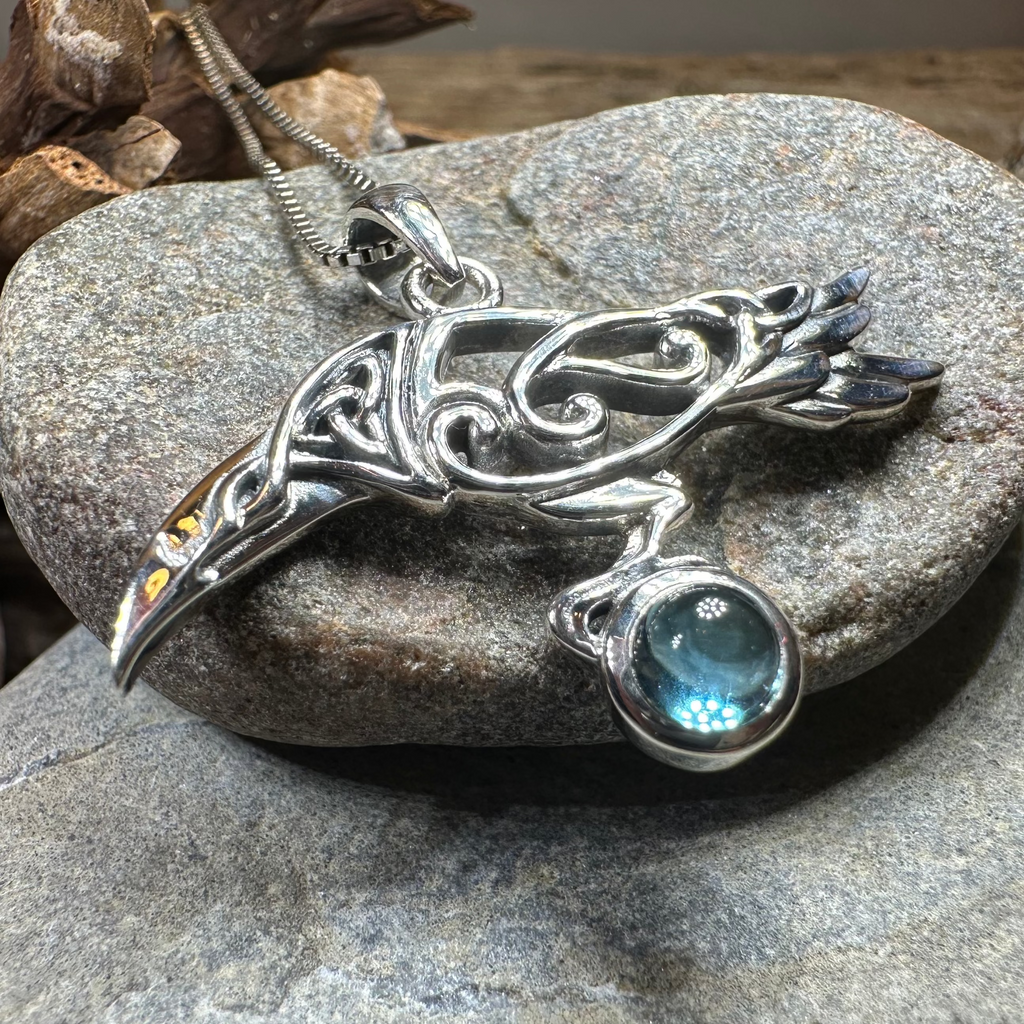Celtic Raven Necklace