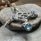 Celtic Raven Necklace