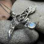 Celtic Raven Necklace
