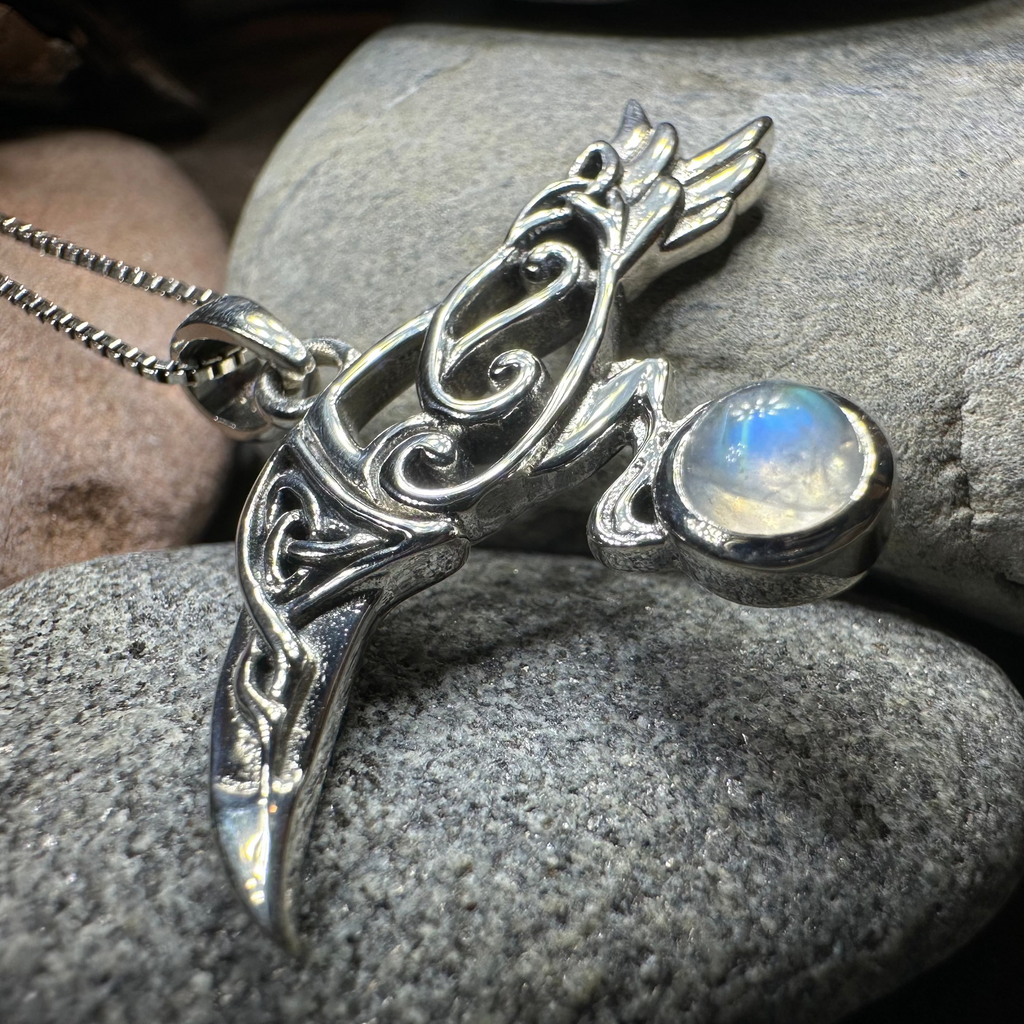 Celtic Raven Necklace