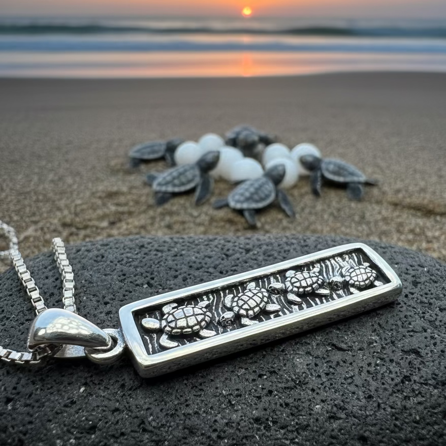 Hatchling Turtles Necklace