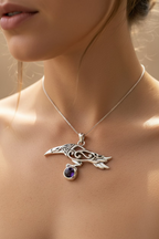 Celtic Raven Necklace