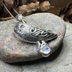 Minerva Celtic Owl Necklace
