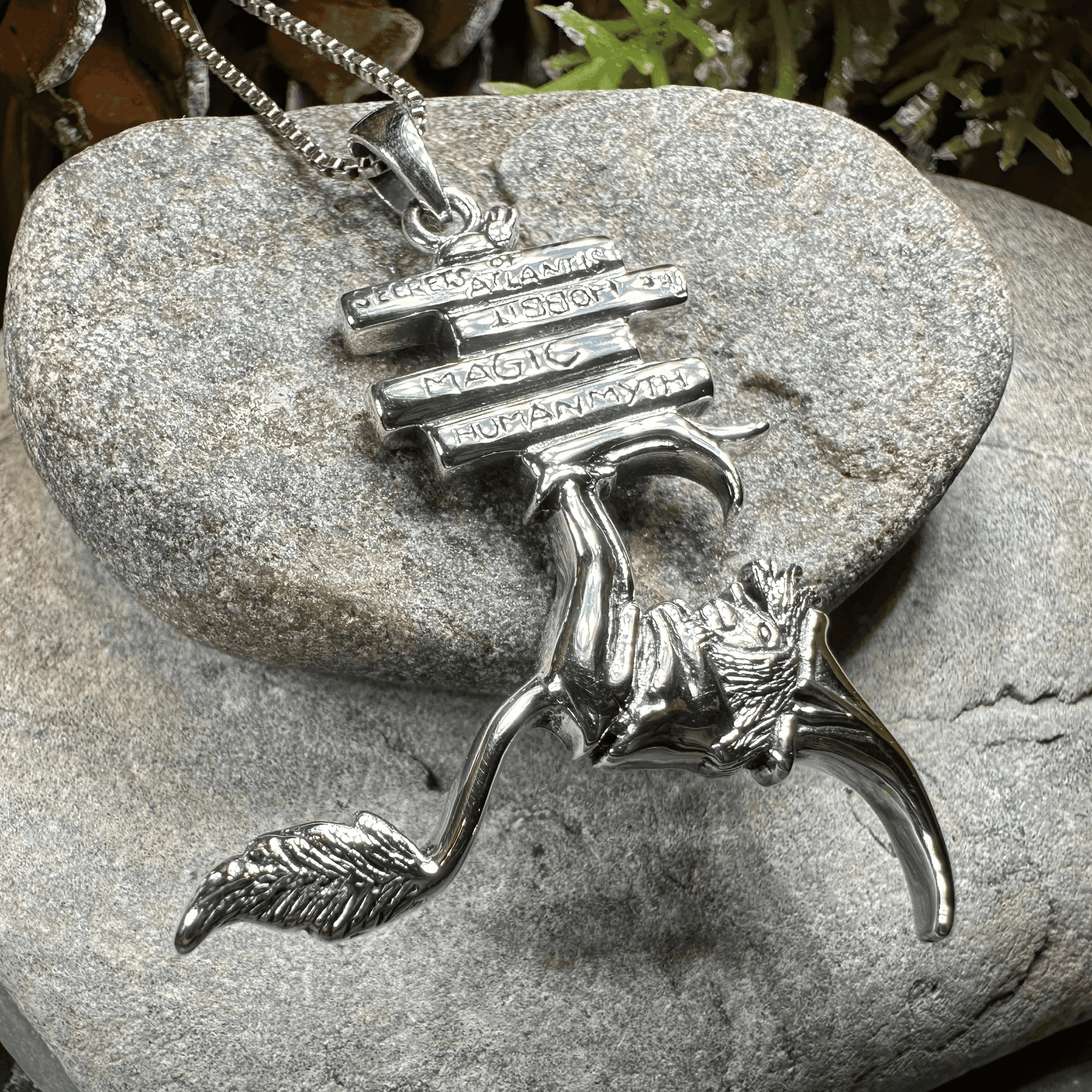Book Lover Gnome Necklace - 18