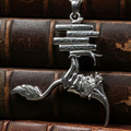 Book Lover Gnome Necklace