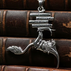 Book Lover Gnome Necklace