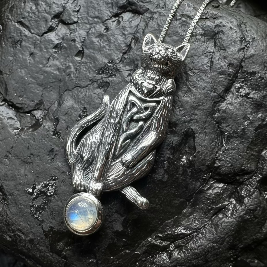 Playful Cat Necklace