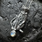 Playful Cat Necklace