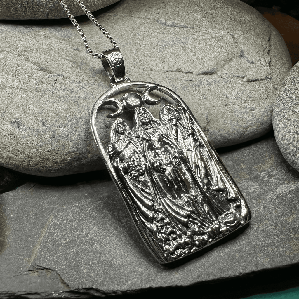 Hecate Triple Goddess Necklace - 18