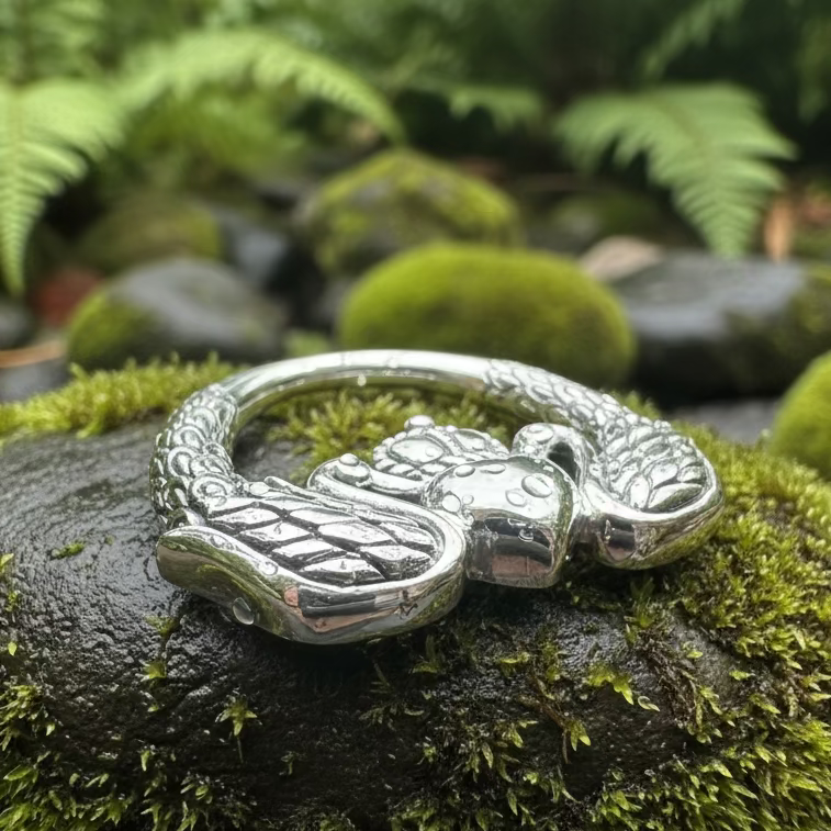 Loving Swan Claddagh Necklace