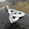 Vafara Triquetra Knot Necklace