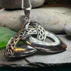 Vafara Triquetra Knot Necklace