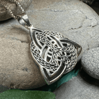 Celtic Peace Sign Necklace - 18