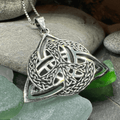 Celtic Peace Sign Necklace - 18