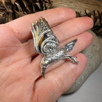 Ashild Raven Celtic Necklace