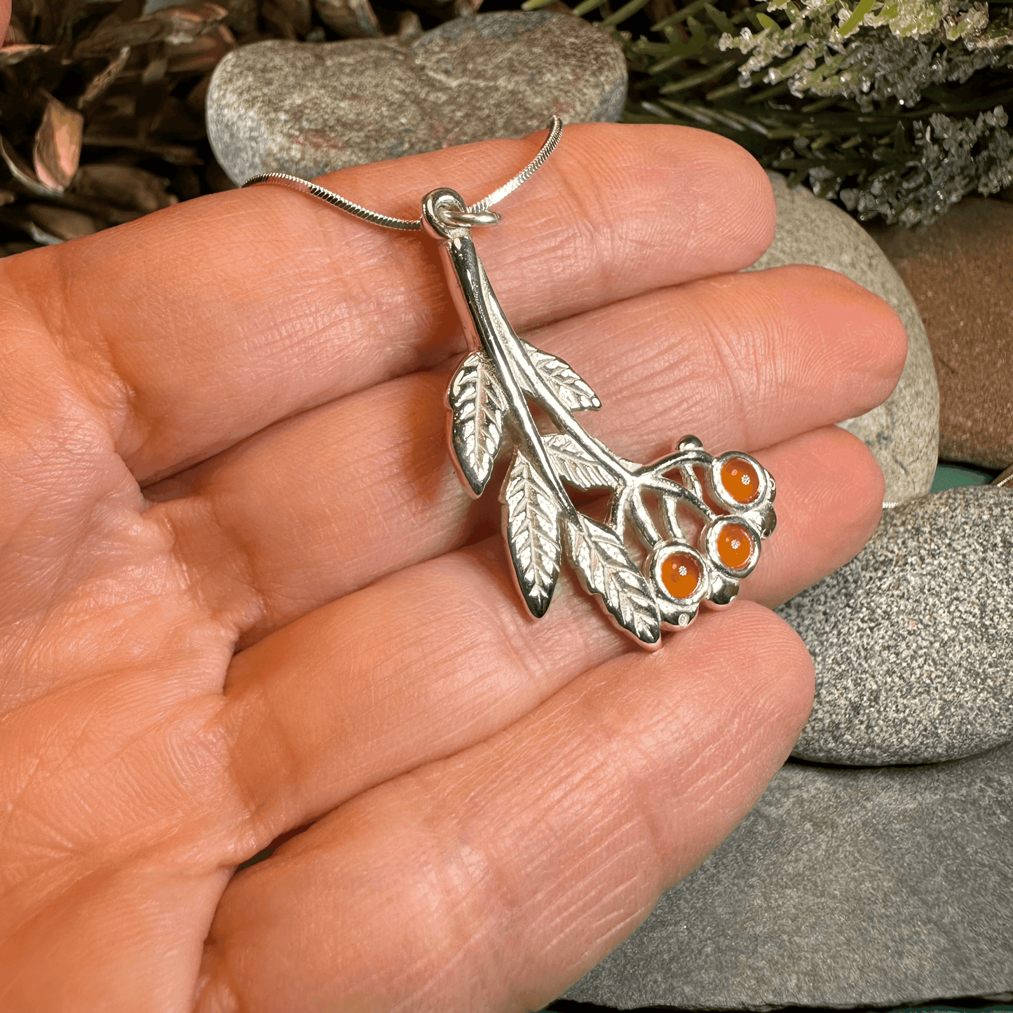 Rowan Tree of Life Necklace - 18