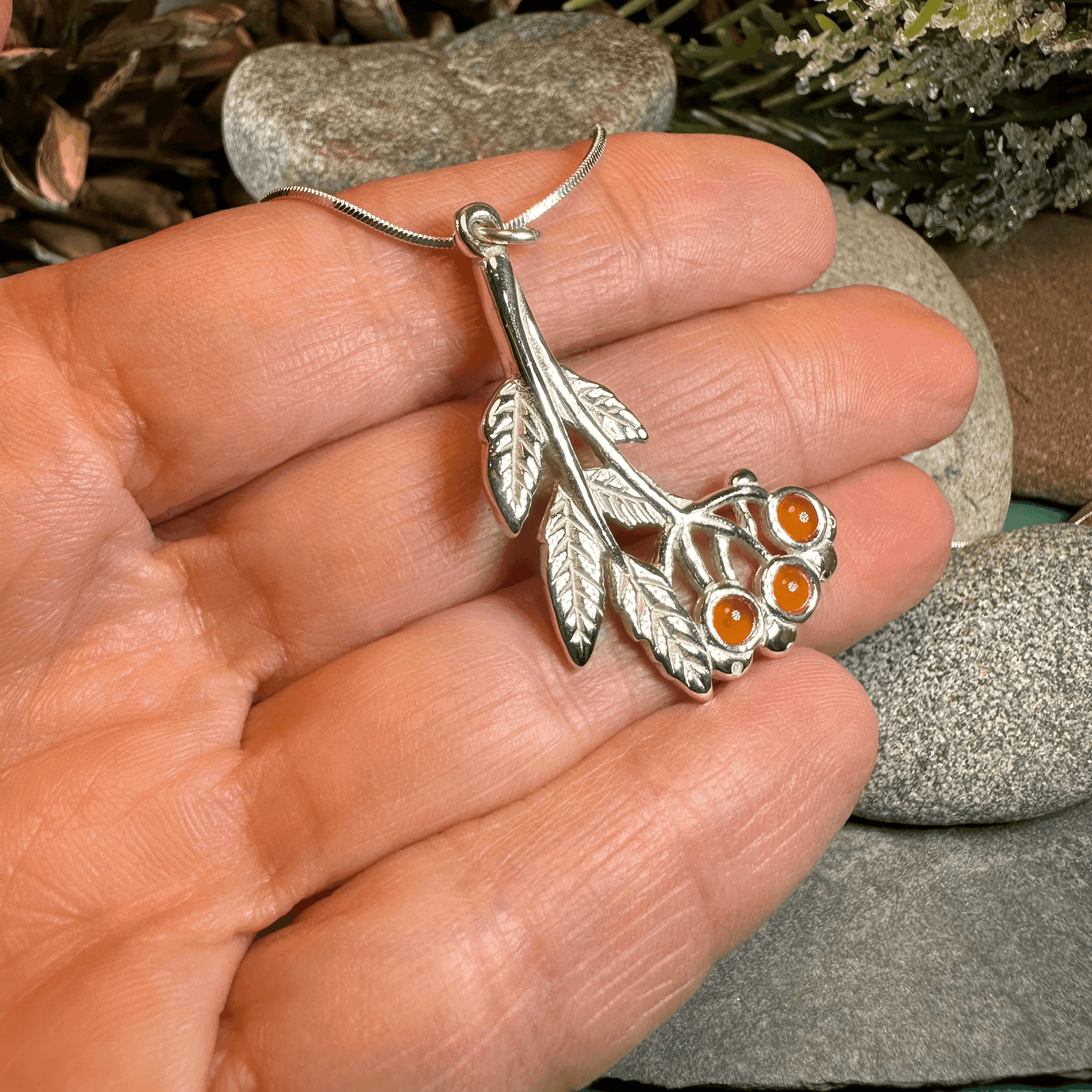 Rowan Tree of Life Necklace - 18