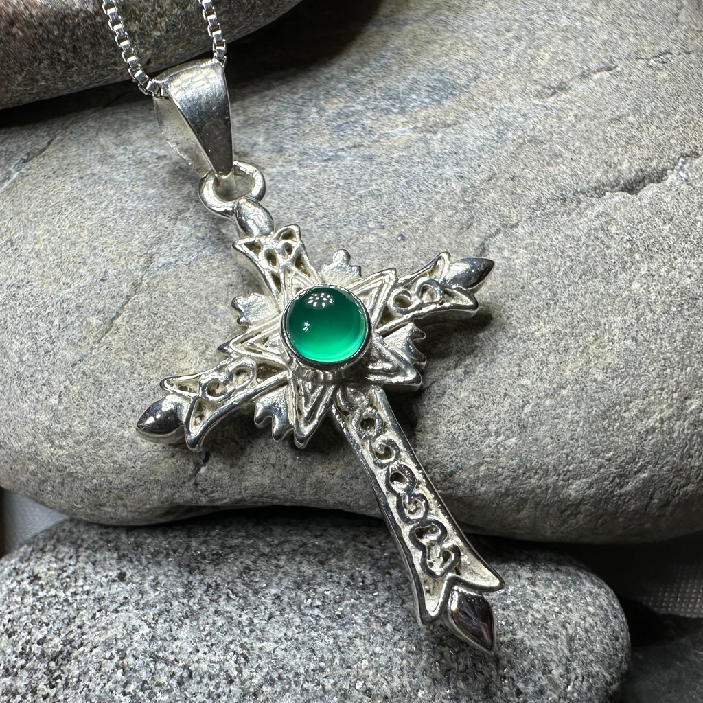 Dedication Celtic Cross Necklace