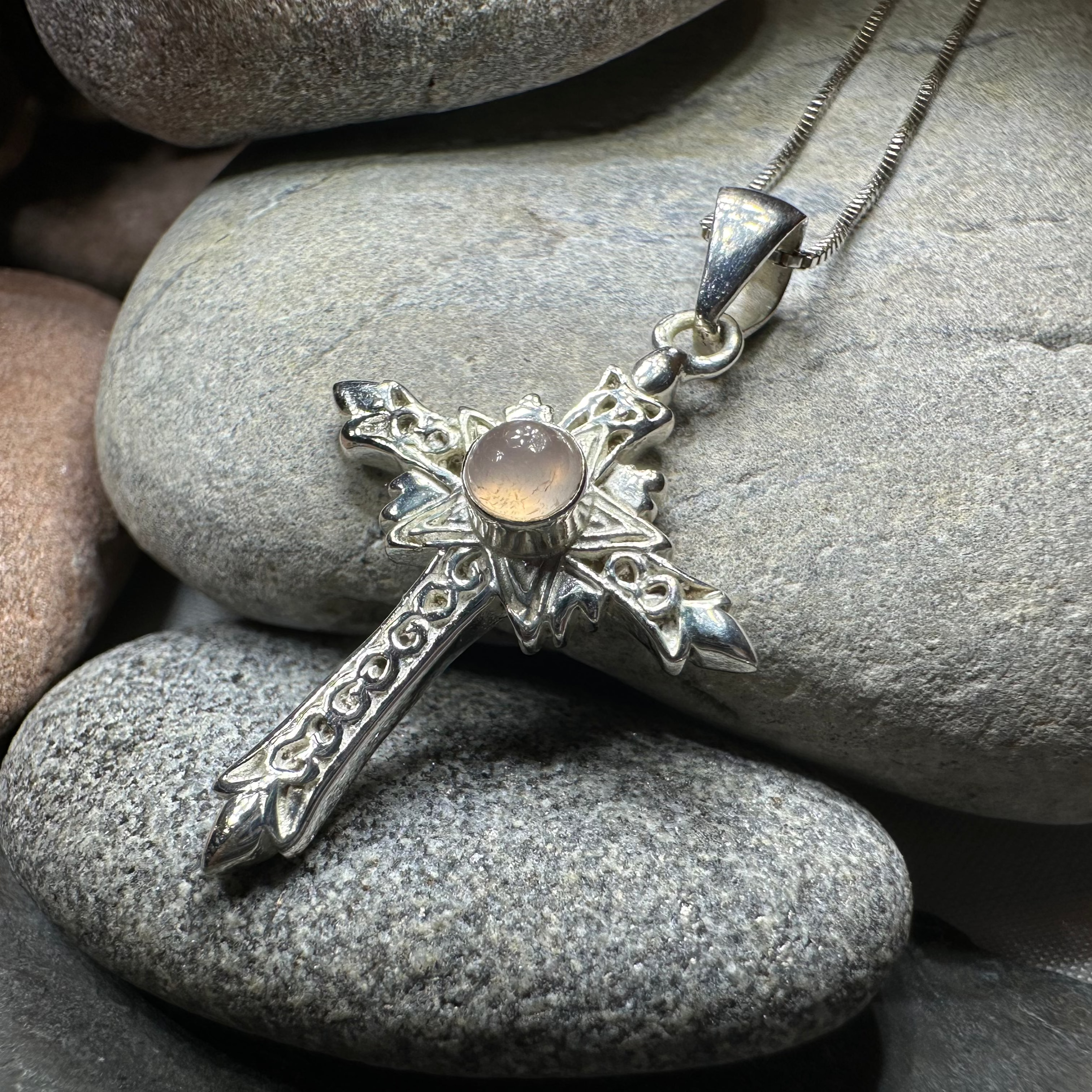 Dedication Celtic Cross Necklace