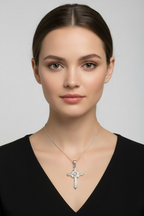 Dedication Celtic Cross Necklace