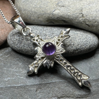 Dedication Celtic Cross Necklace