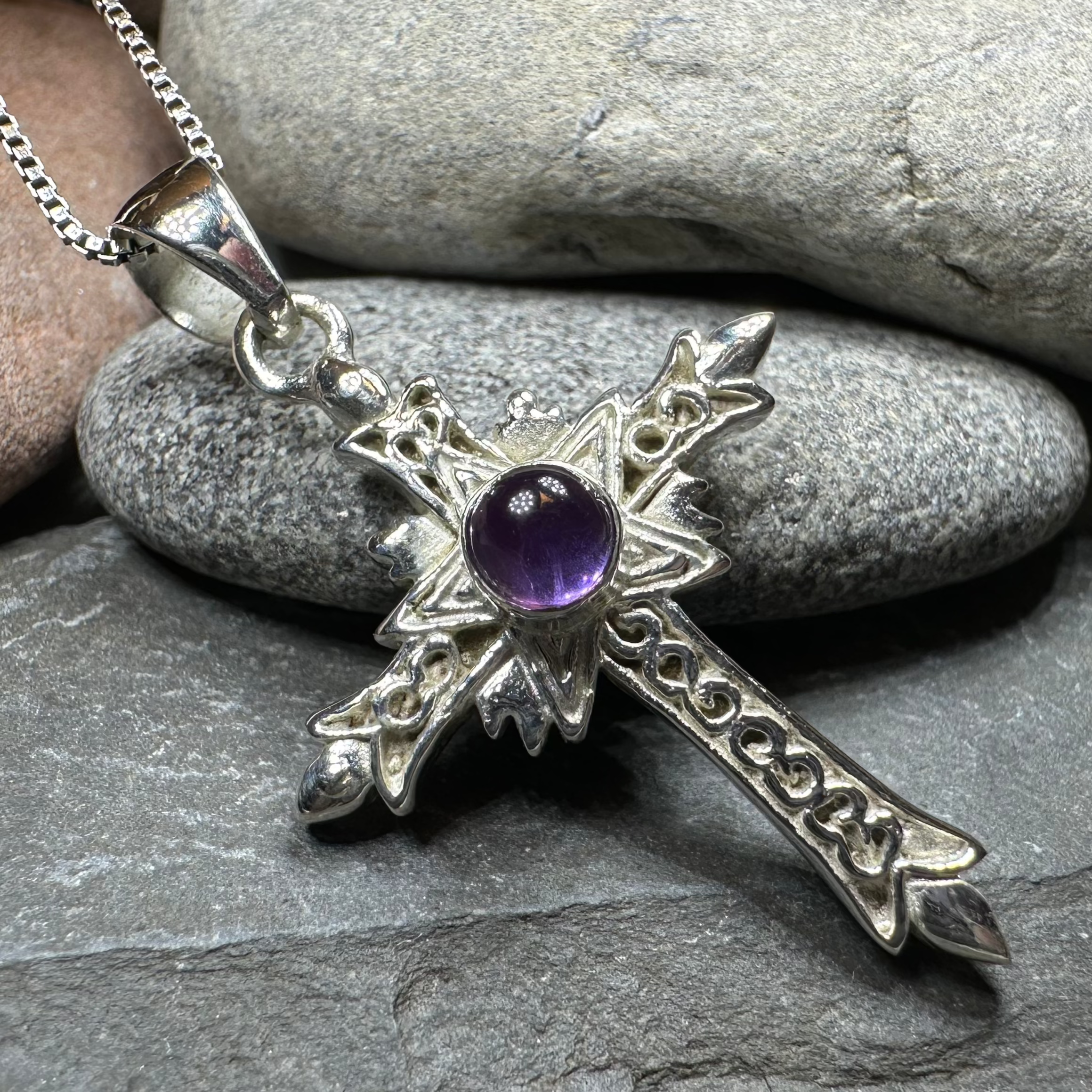 Dedication Celtic Cross Necklace