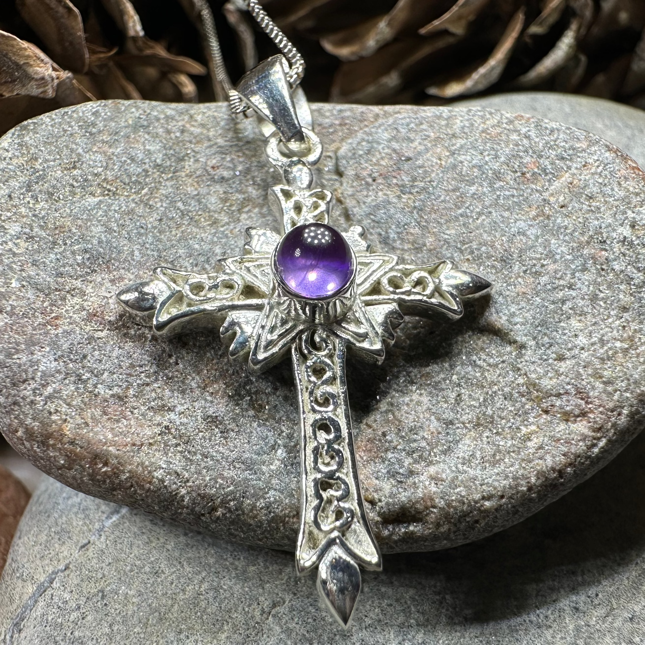 Dedication Celtic Cross Necklace