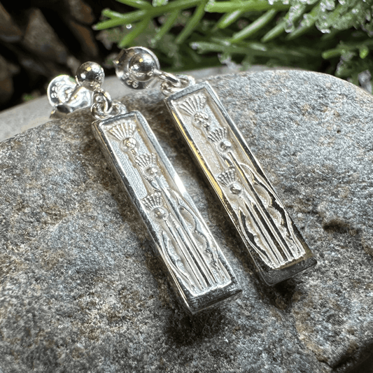 Ella Triple Thistle Earrings - 