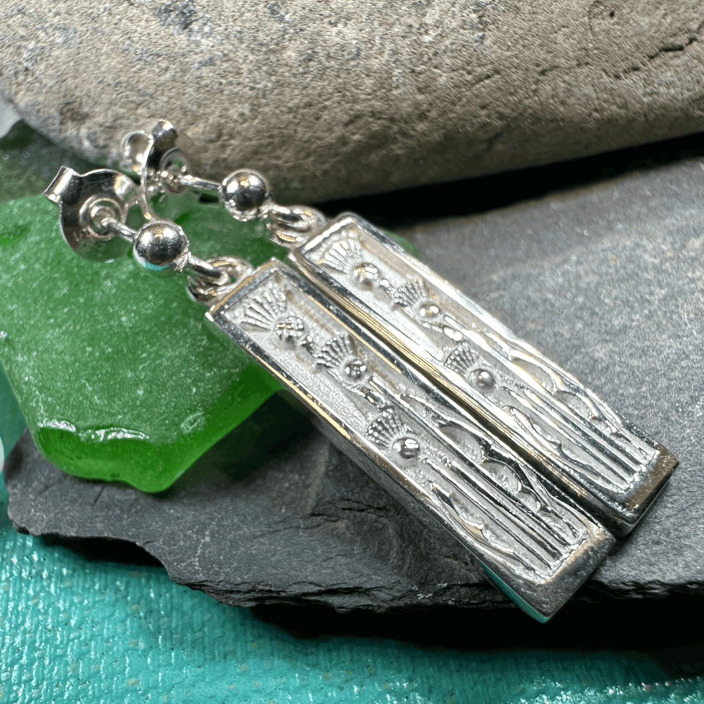 Ella Triple Thistle Earrings - 