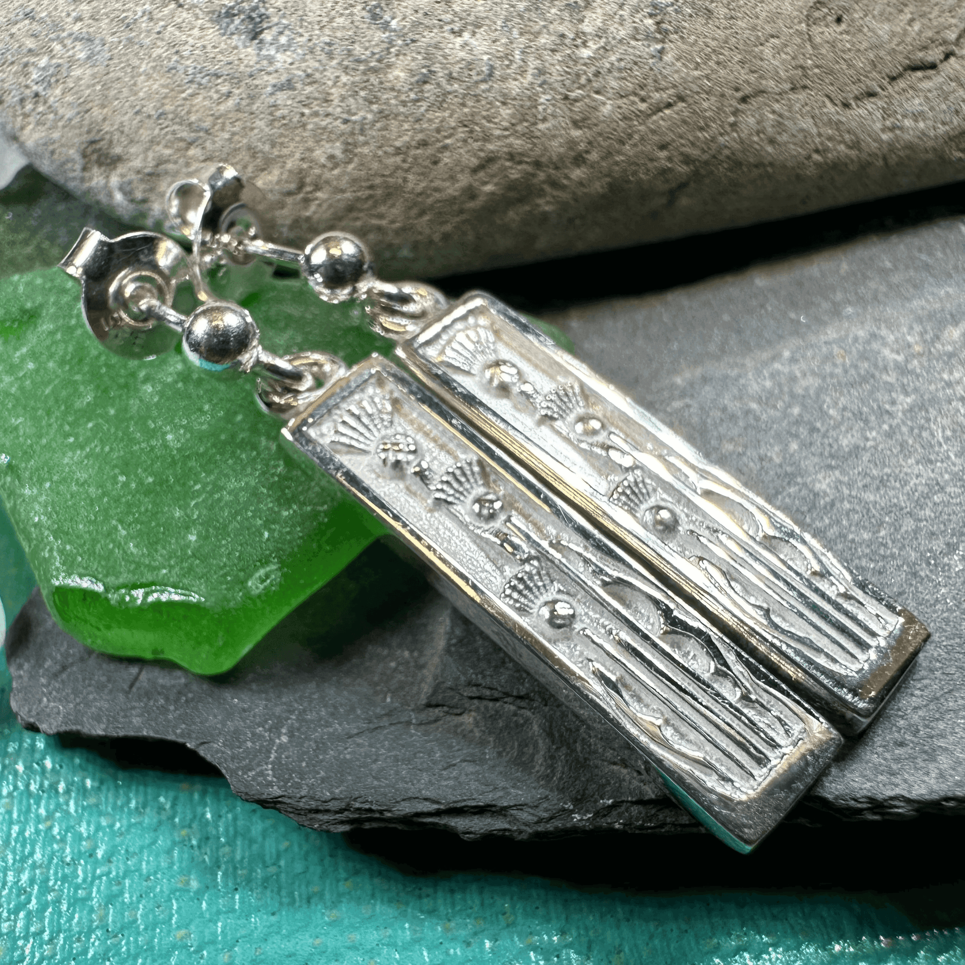 Ella Triple Thistle Earrings - 