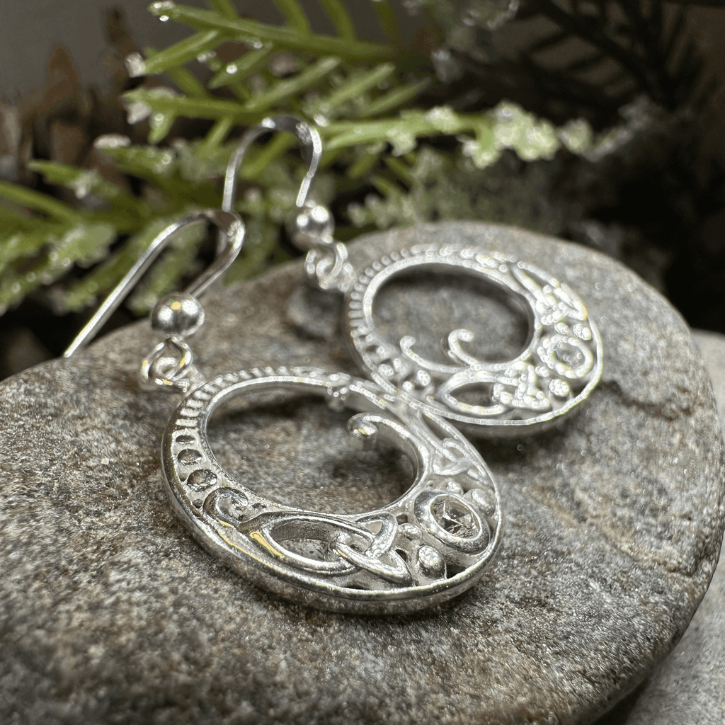 Zia Trinity Knot Earrings - 