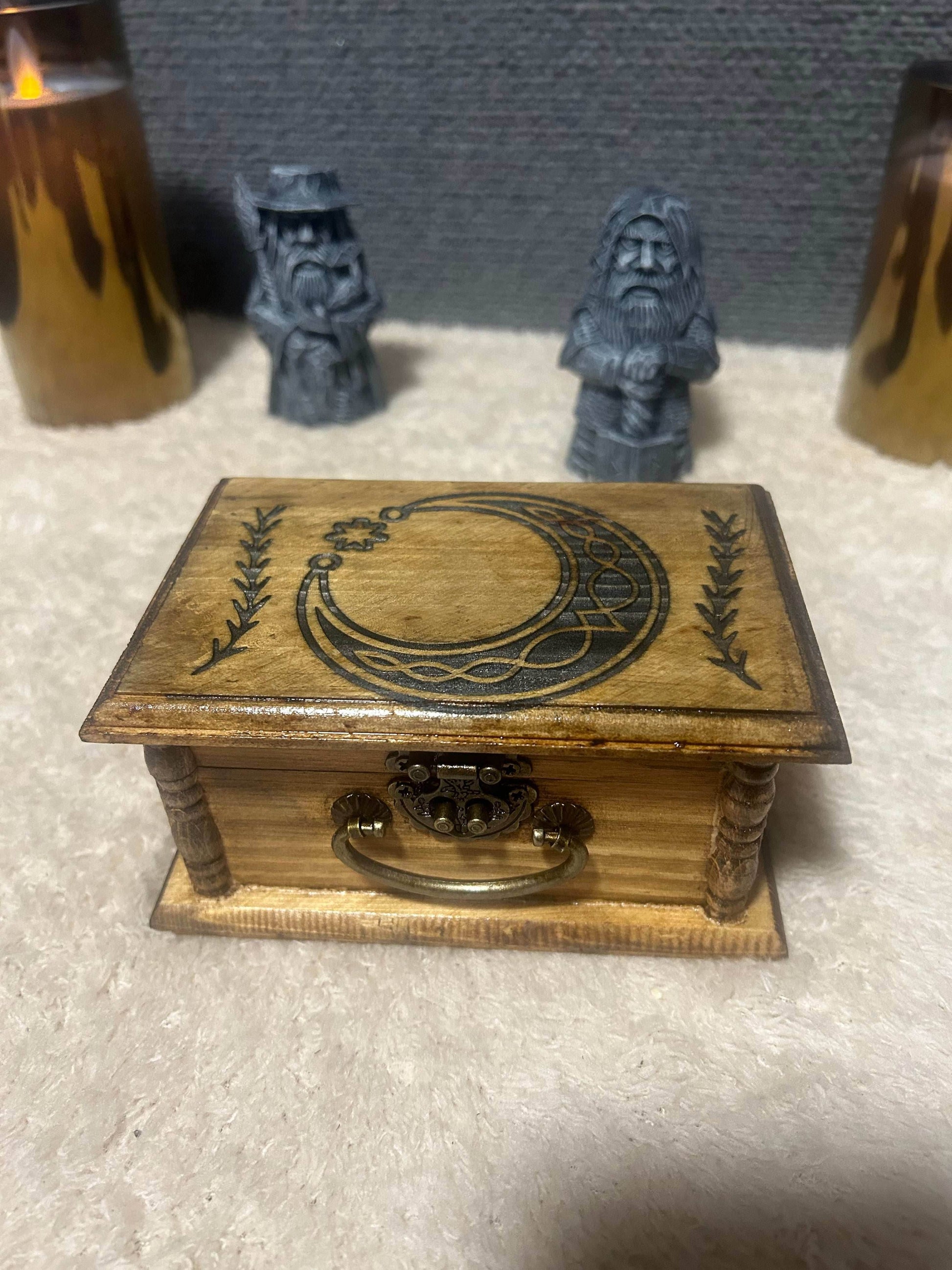 Moon and Star Venus and Ishtar Box - 