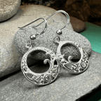 Zia Trinity Knot Earrings - 