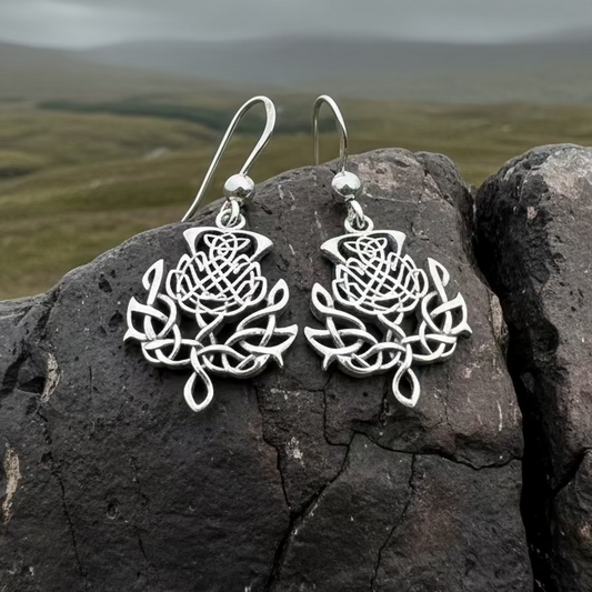 Eildon Thistle Earrings