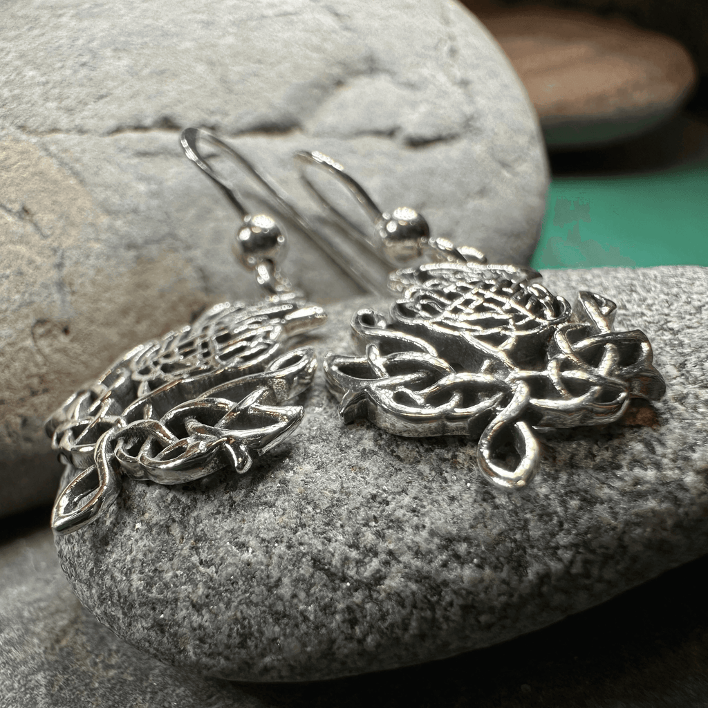 Eildon Thistle Earrings - 