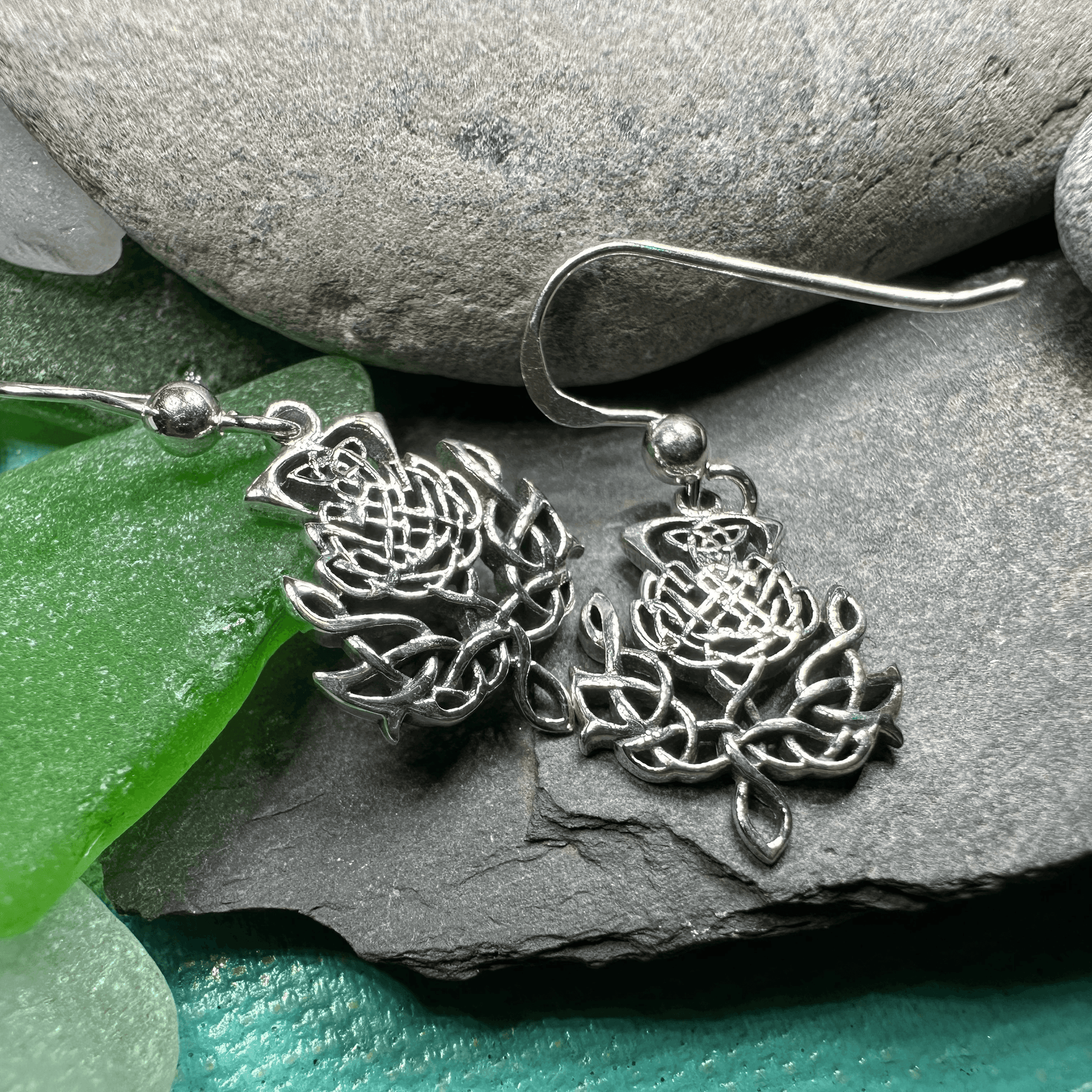 Eildon Thistle Earrings - 