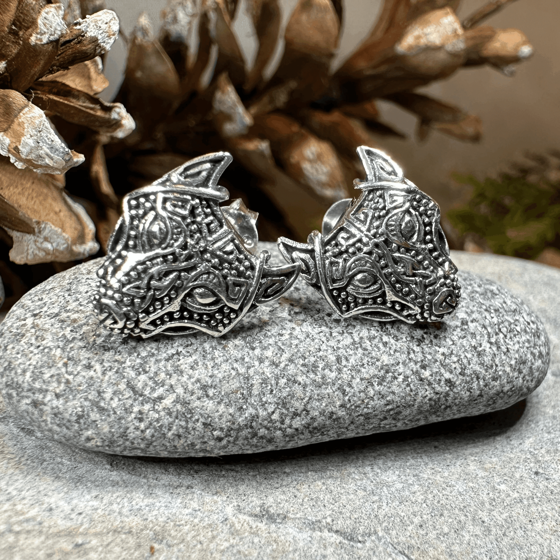 Wolf Spirit Earrings - 
