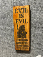 Witcher Evil is Evil