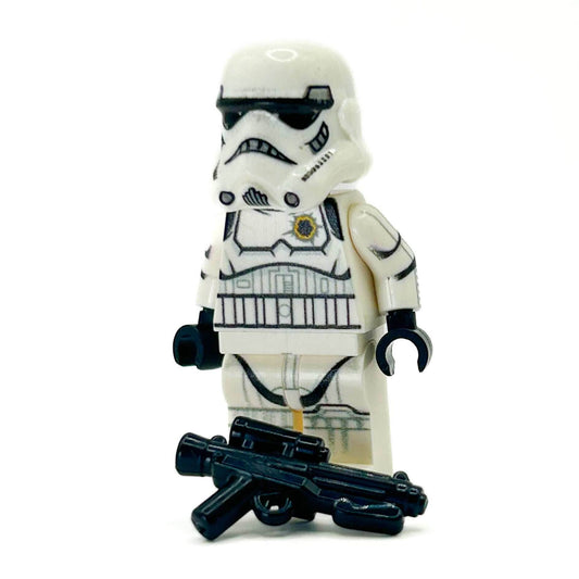 Custom Stormtrooper (Blaster Shot) Minifig - B3 Customs - 