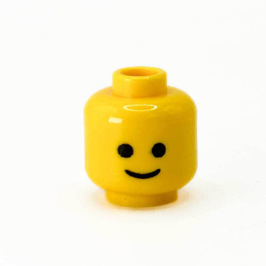 Custom Classic Smile Head - B3 Customs - Classic Yellow Flesh