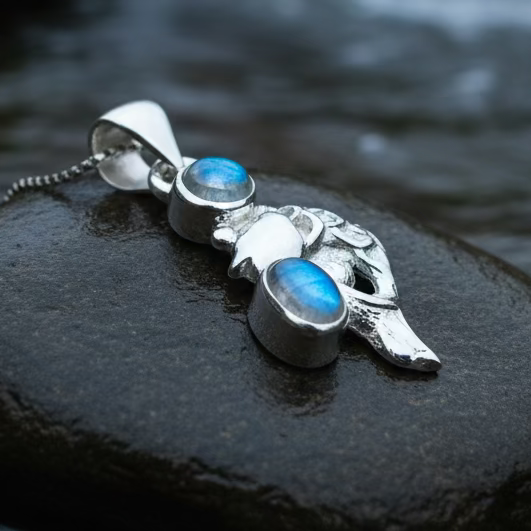 Fionn's Salmon of Knowledge Necklace