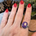 Celtic Purple Mystic Ring