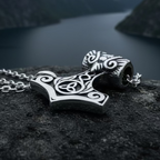 Thor's Hammer Celtic Necklace